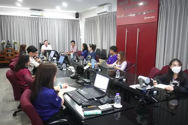 ประชุมคณะทำงานการจัดทำแผนพัฒนาและยุทธศาสตร์การวิจัย ครั้งที่ 2/2568 เมื่อวันที่ 2 กรกฎาคม 2568
