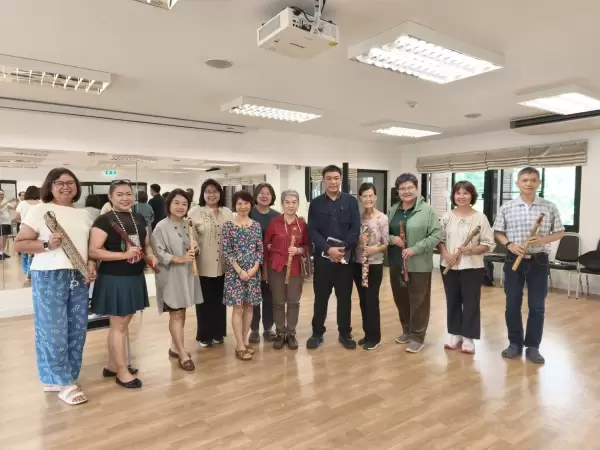 CTRD-MDRI จัดโครงการ ‘ดนตรีกับใจ : ปลุกพลังภายในด้วยดนตรี’ สร้างสุขภาวะผู้สูงอายุผ่านเสียงขลุ่ย