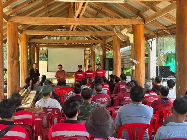 สถาบันวิจัยพหุศาสตร์ มช. จัดฝึกอบรมอาสาสมัครดับไฟป่าครั้งที่ 2 บูรณาการเทคโนโลยีดิจิทัล–ภาคสนาม มุ่งลด PM 2.5 พื้นที่ต้นแบบอำเภองาว