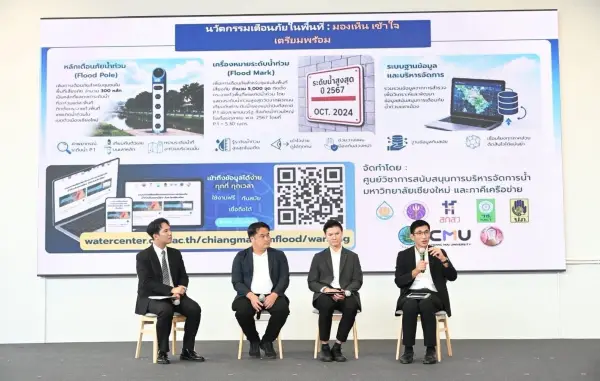 มช. ร่วมขับเคลื่อนนวัตกรรมแก้โจทย์สิ่งแวดล้อมภาคเหนือ ศ.ดร.พีรพงศ์ จิตเสงี่ยม ชูองค์ความรู้ด้านน้ำและภัยพิบัติ